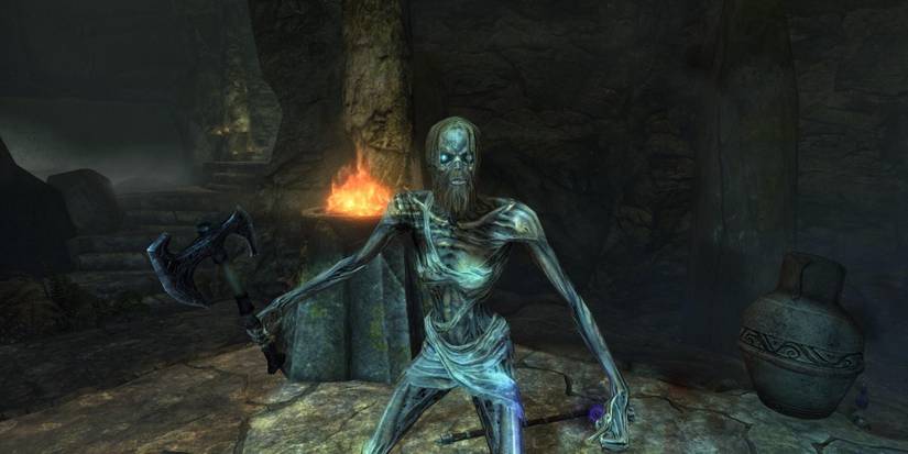 Skyrim Female Draugr With Beard Cropped