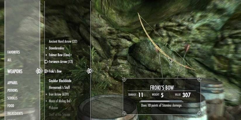 Froki's Bow in Skyrim