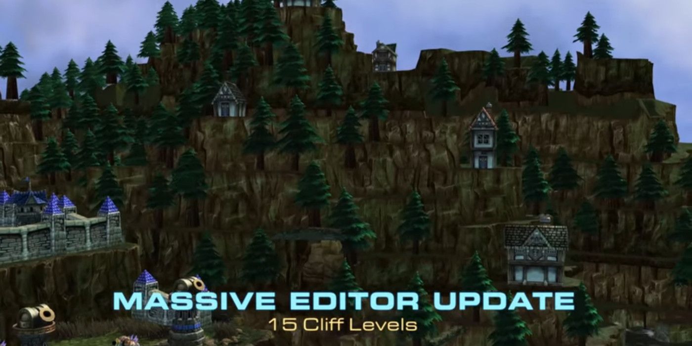 Star Craft 2 now supports 15 layers of cliffs.