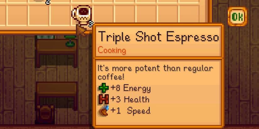 Stardew Valley Triple Shot Espresso