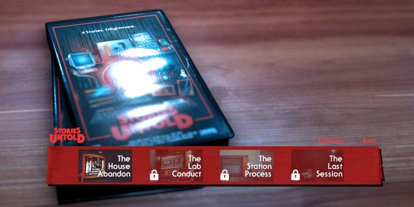 Stories Untold - mission select