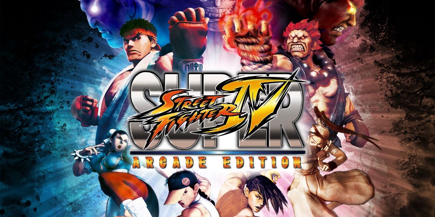 изображение аркадного плаката Street Fighter IV