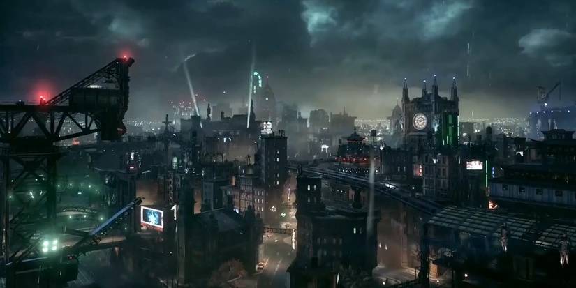 Gotham City From Arkham Knight