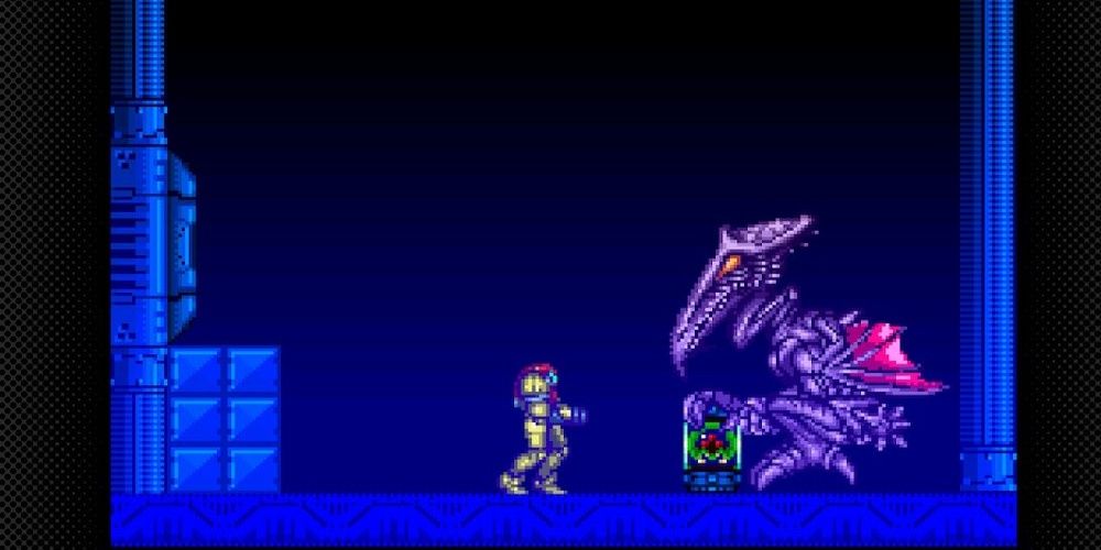 Super Metroid Ridley first fight