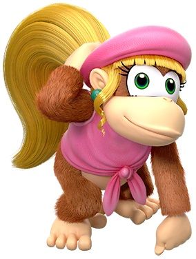 ten characters Dixie Kong