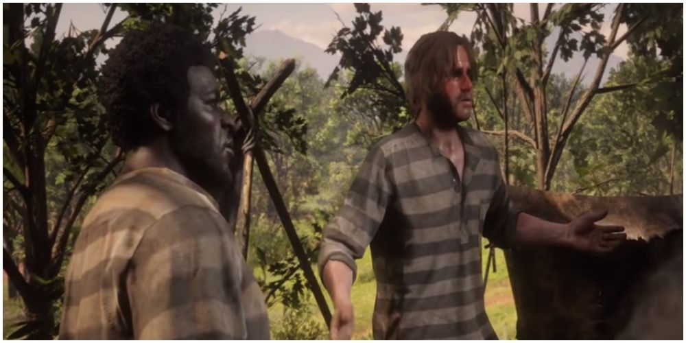 Mr Black and Mr White in Red Dead Redemption 2