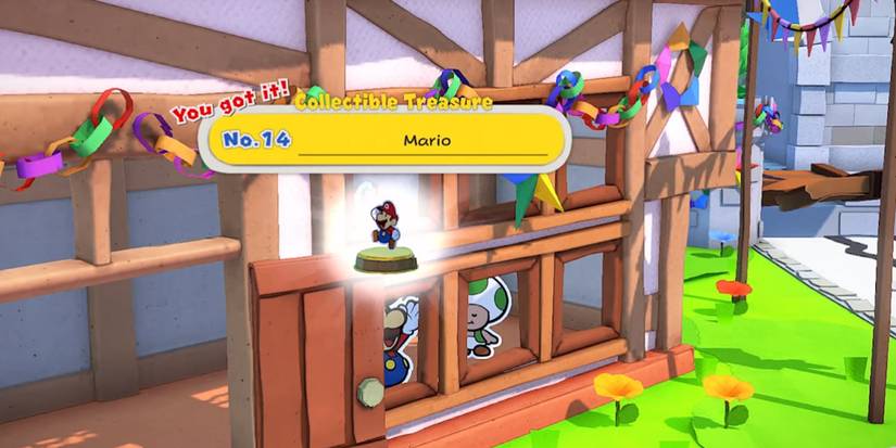 Mario Statue is end game content for Paper Mario