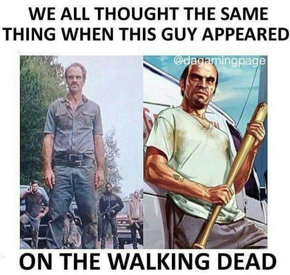 Trevor in Walking Dead