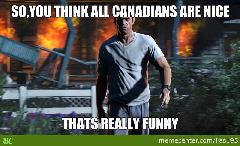 Trevor nice canadian