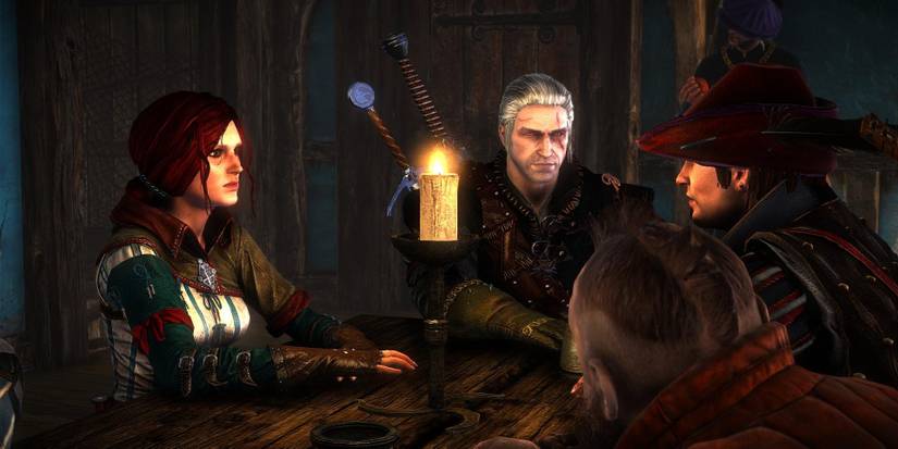 Triss Geralt Zoltan Dandelion Witcher