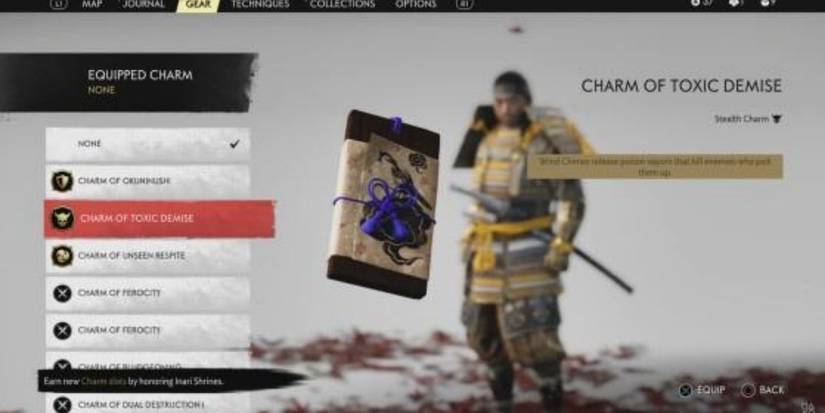 Toxic Demise charm in Jin's inventory