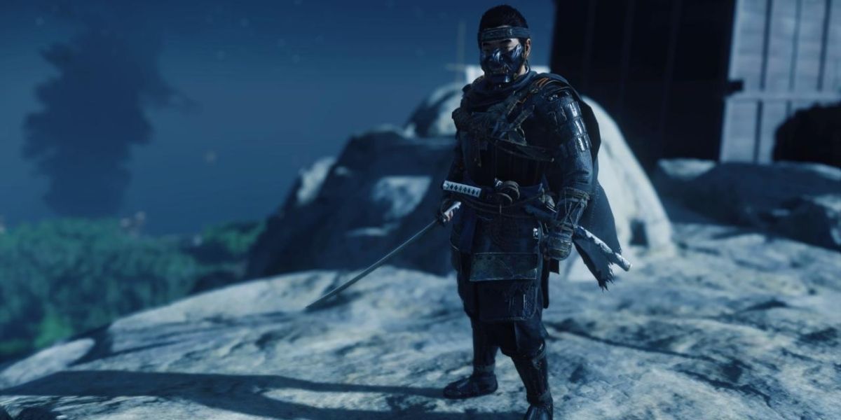 Ghost of Tsushima Ghost Armor Set