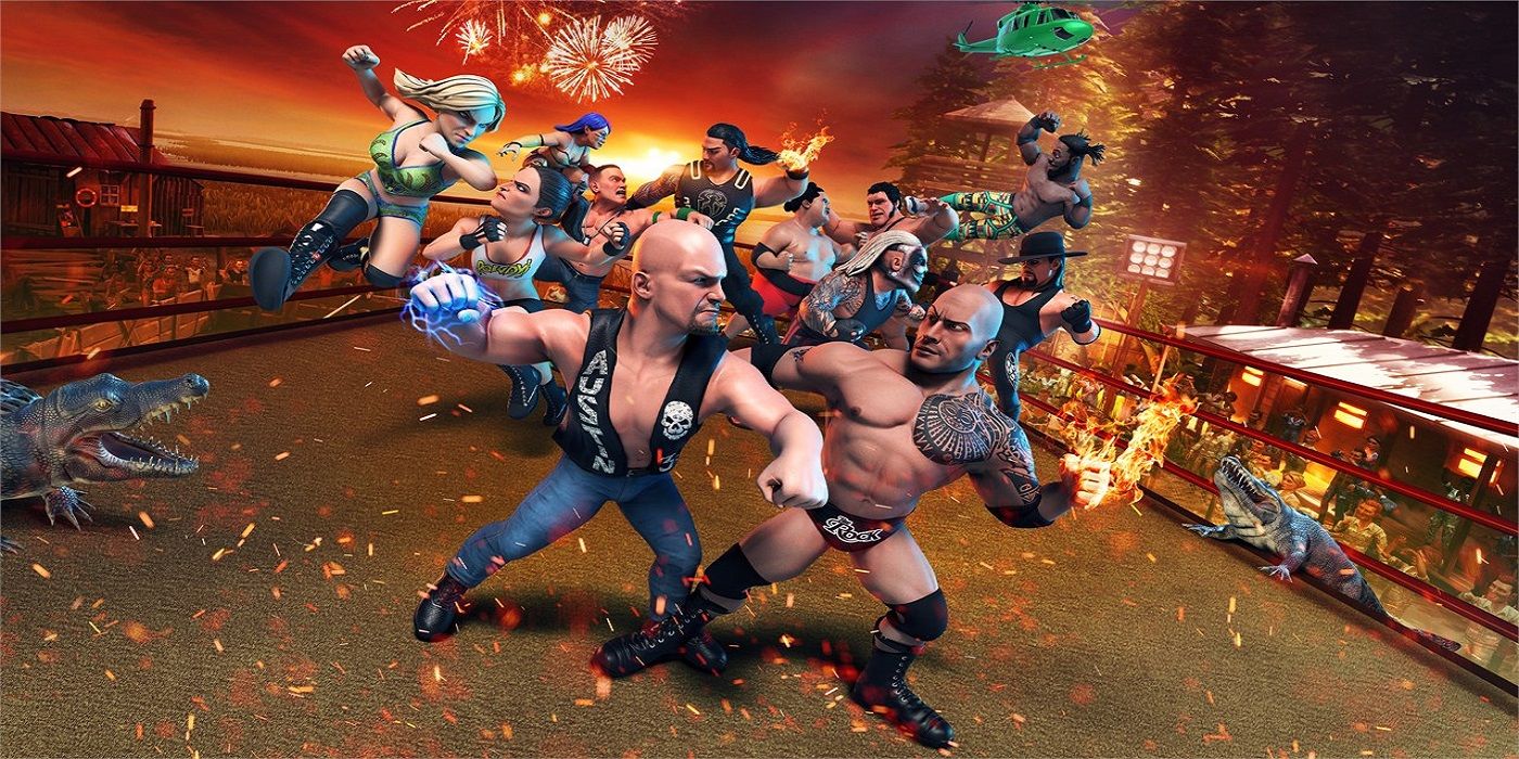 playable characters wrestlers