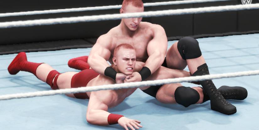 WWE-2K20-Crossface-Submission-Wrestling-Move