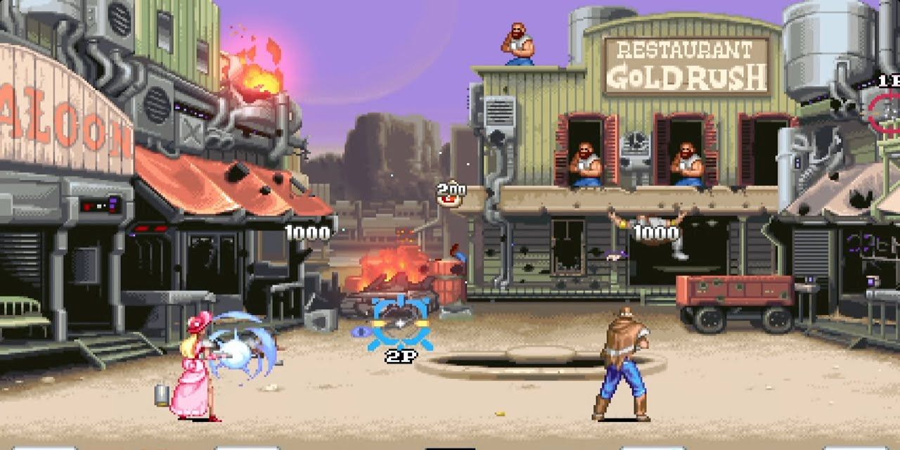 Wild Guns Reloaded Saloon Shoot Out