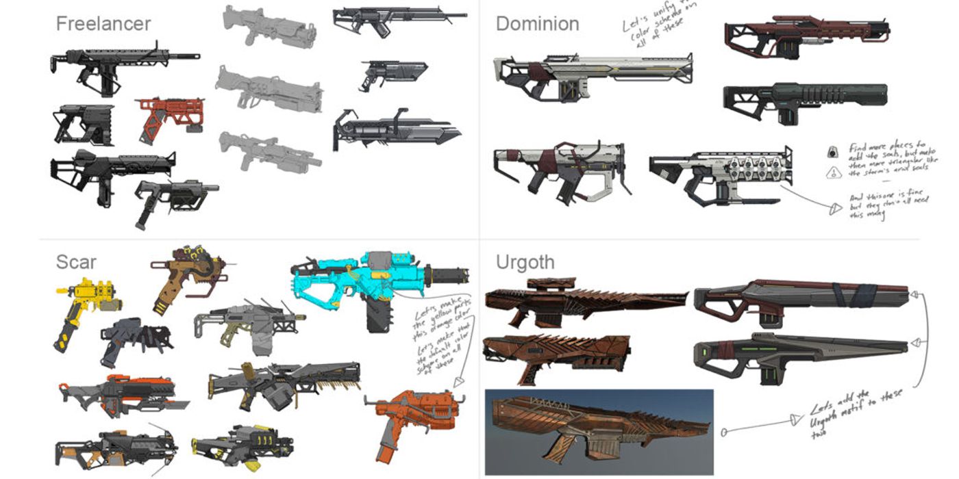 anthem 2.0 new faction weapons