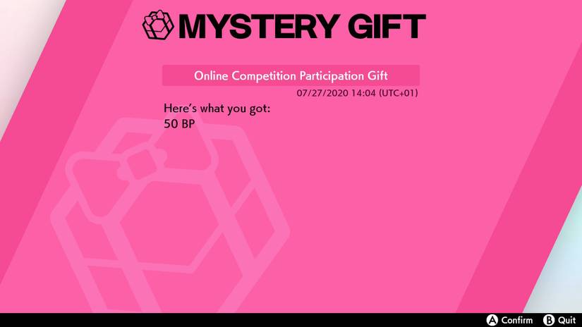bp mystery gift