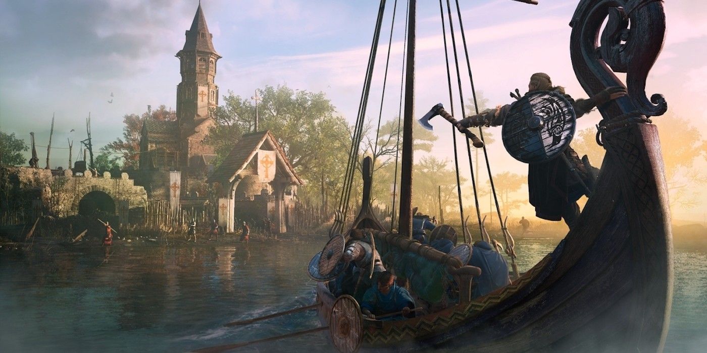 Assassin's Creed Valhalla viking boat