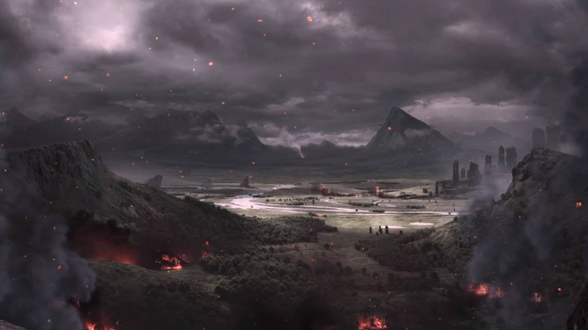 avowed cinematic trailer setting