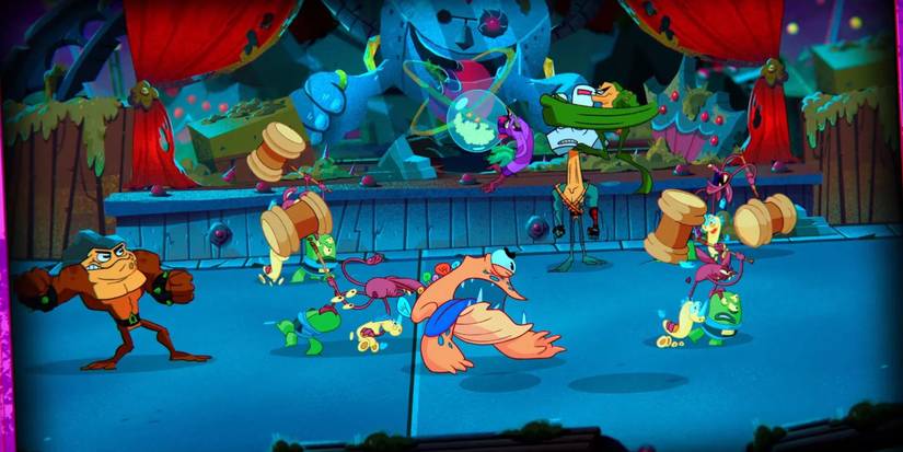 battletoads brawler gameplay