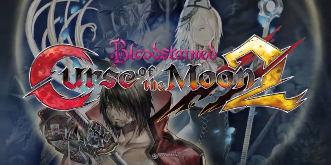 bloodstained curse of the moon 2 title zangetsu