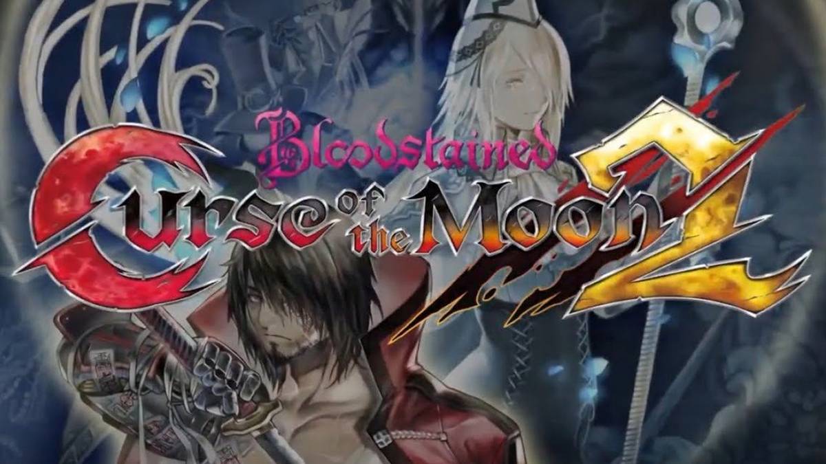 bloodstained curse of the moon 2 title zangetsu