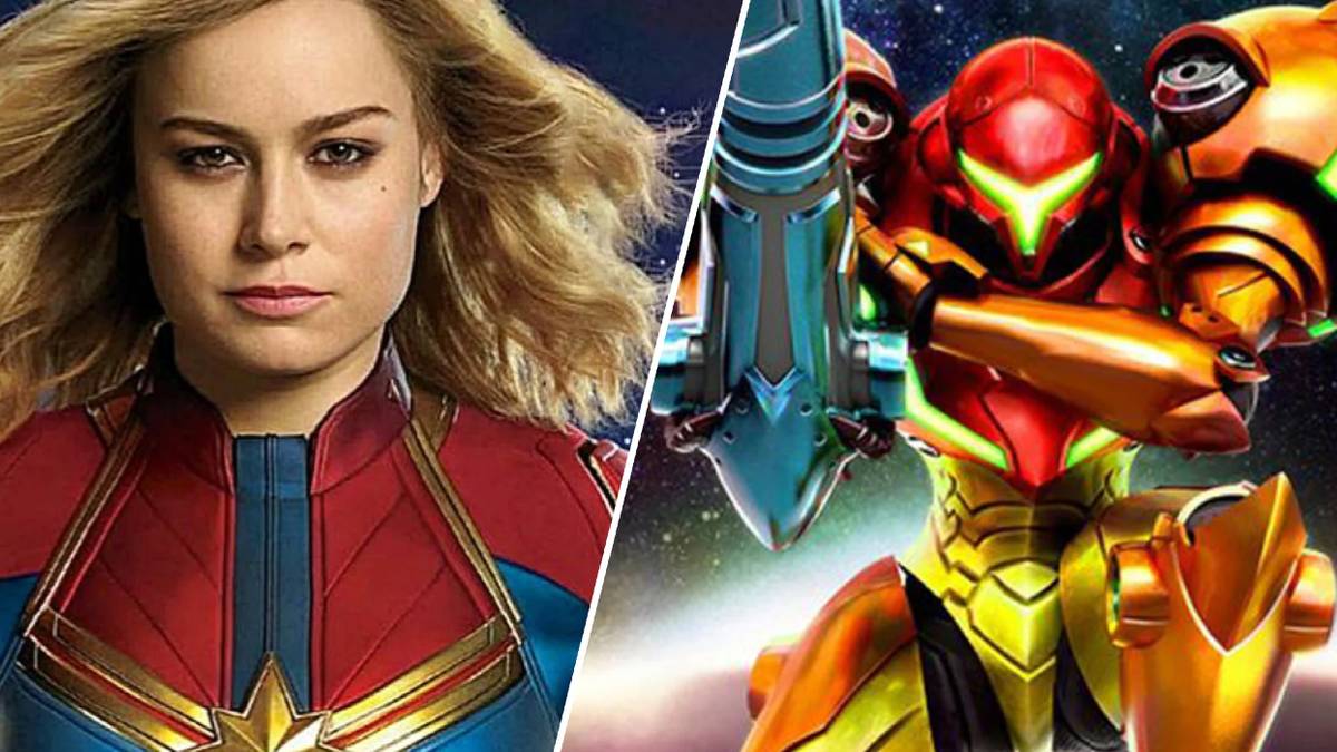 brie larson as samus aran