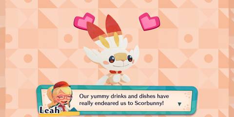 Pokemon Cafe Mix Meeting Scorbunny
