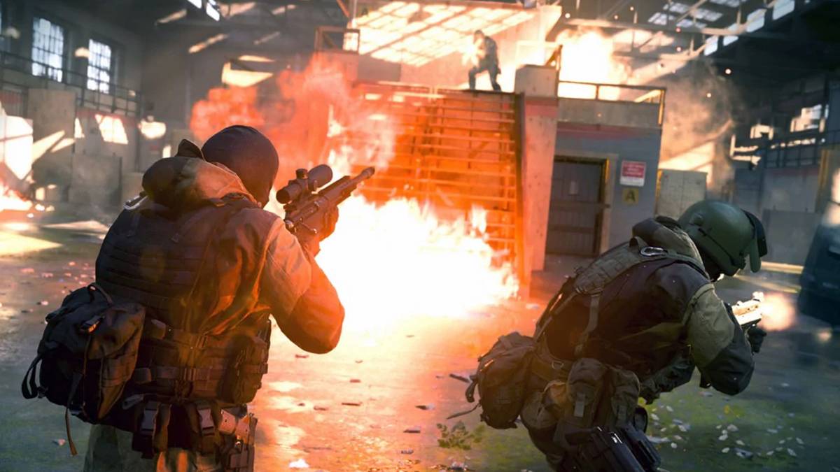 two operators holding their ground