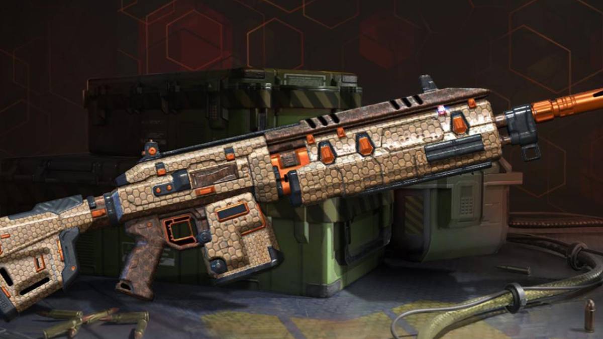 manowar rifle on display