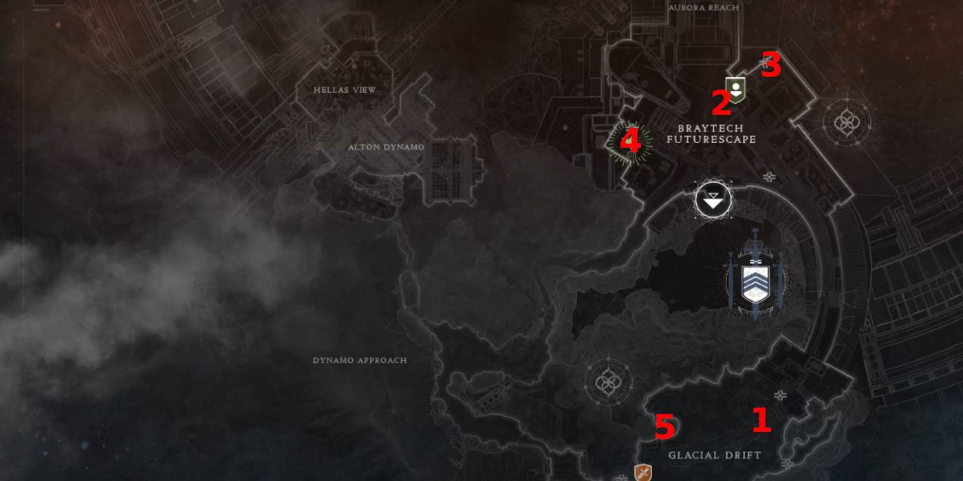 Destiny 2 Override Frequency Map Destiny 2: All Calcified Light Fragment Locations For The Growth Quest