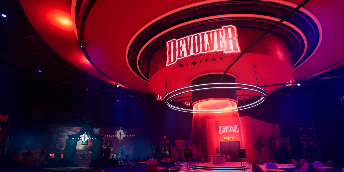 Devolver Digital annouces Devolverland, a free first-person marketing simulator set within an abandoned convention center