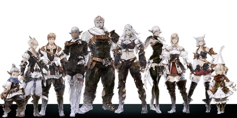 final fantasy 14 races