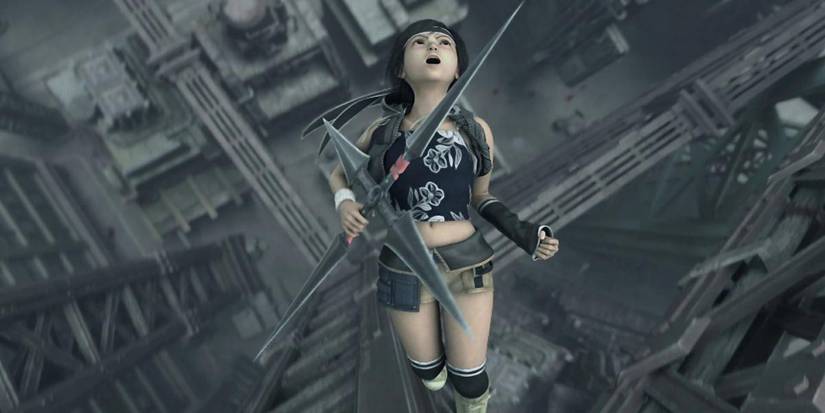 Yuffie jumping advent children