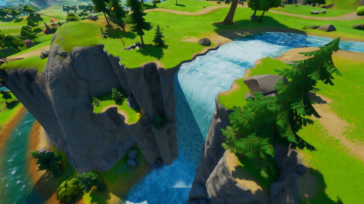 fortnite gorgeous gorge waterfall