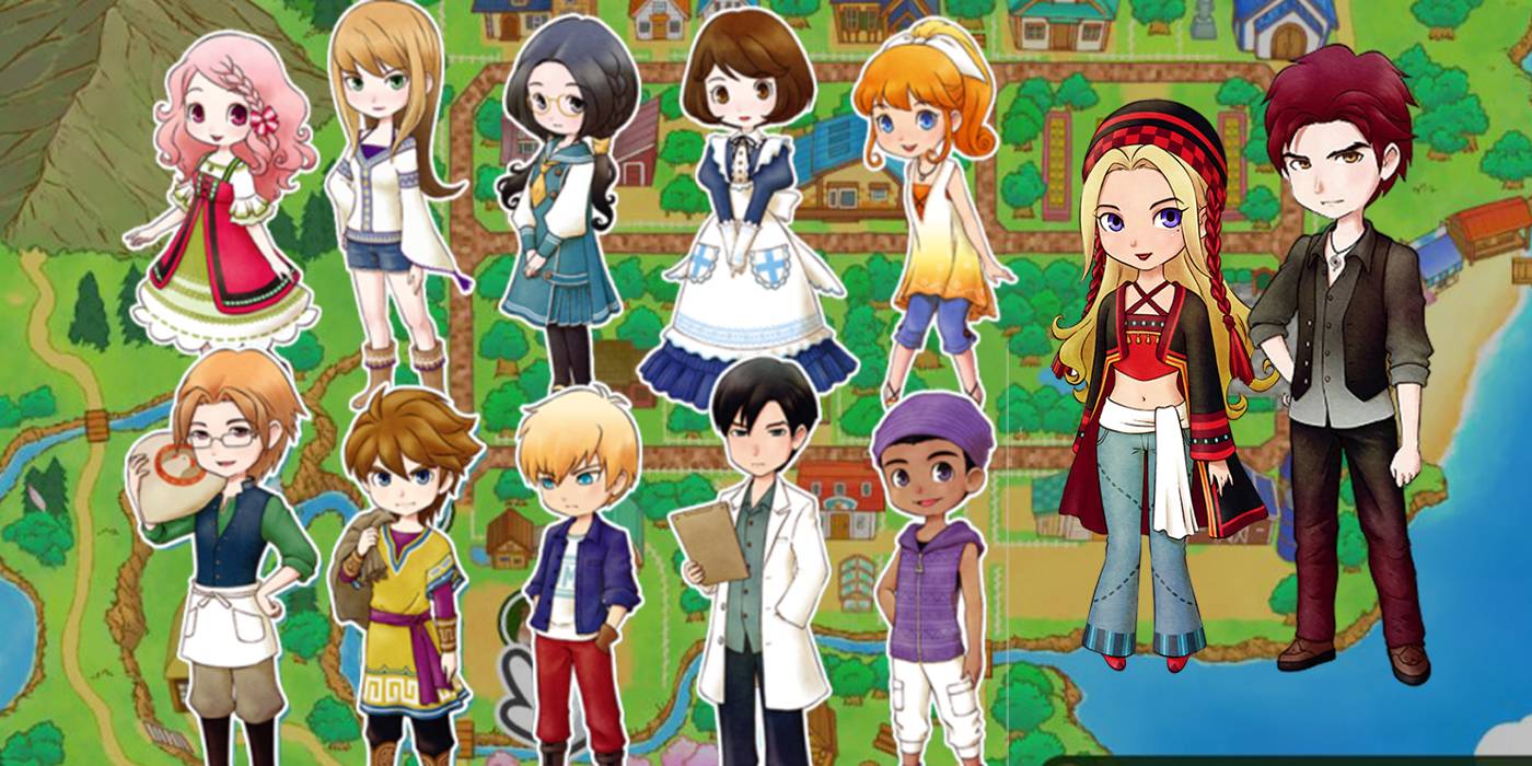 Town Character Story Of Seasons More Friends Of Mineral Town