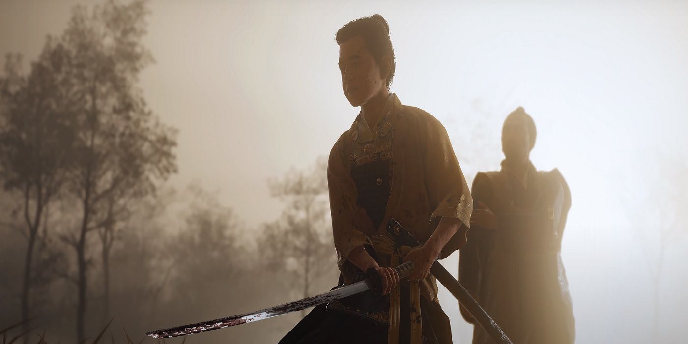 ghost of tsushima trailer jin flashback