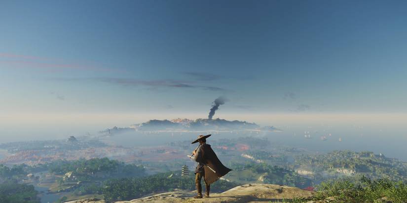 ghost of tsushima open world