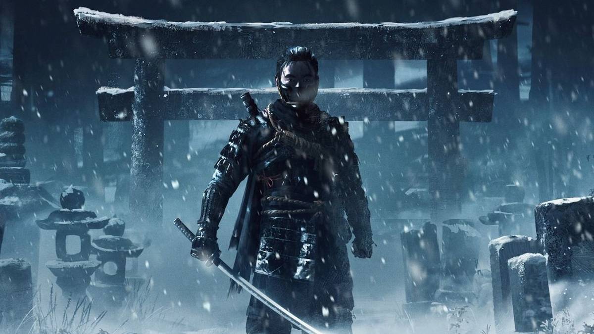 ghosts of tsushima samurai cover