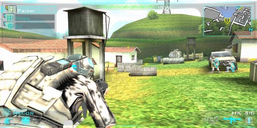 Soldier aiming in Ghost Recon: Predator