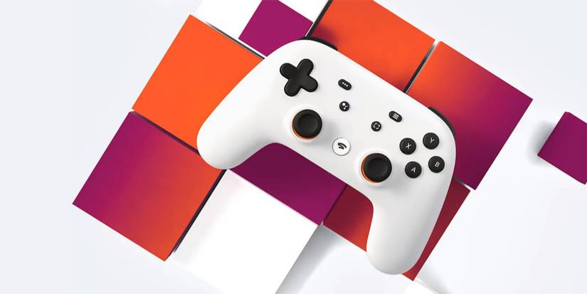Google Stadia controller art