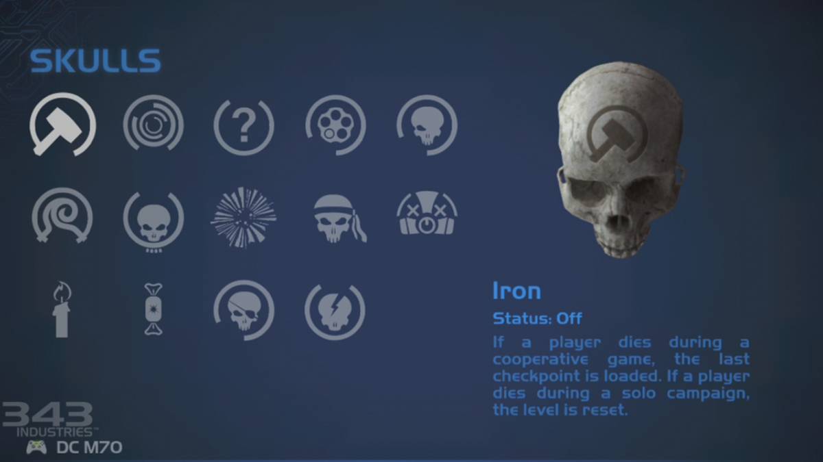 Halo 3 PC Skulls