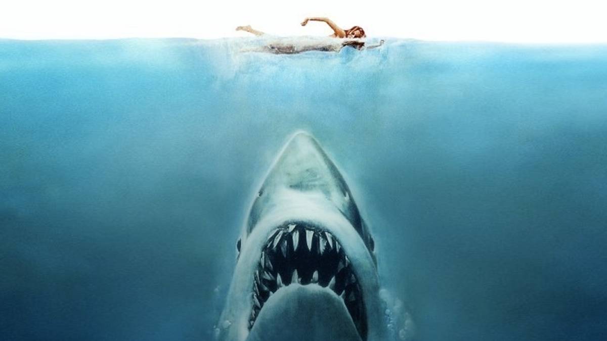 Jaws poster shark promotional