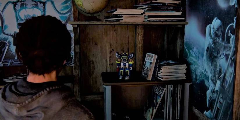 last of us 2 sam's toy in ellie's room
