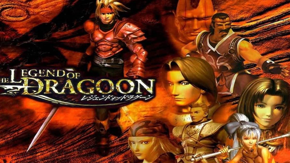 The Legend of Dragoon title