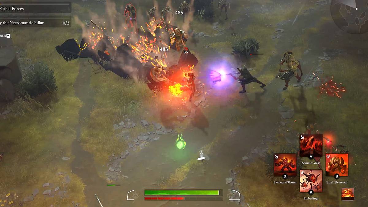 Magic Legends gameplay