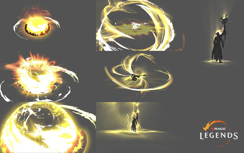 Magic Legends Sanctifier Class Attacks