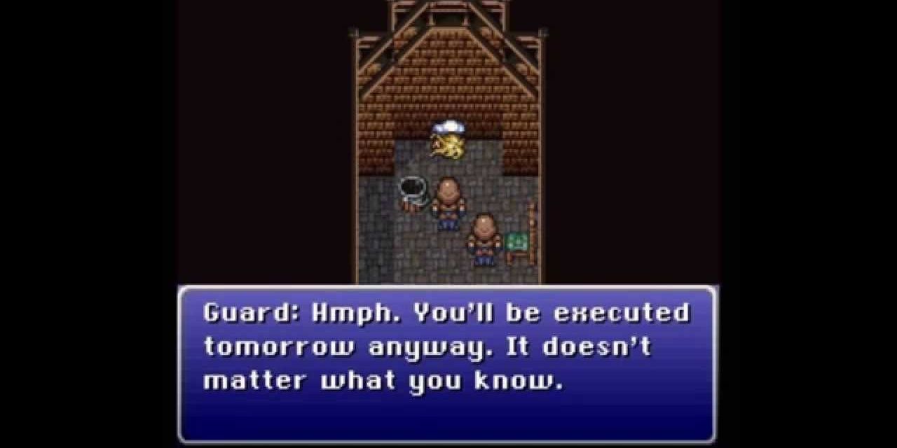 Celes's torture in Final Fantasy VI