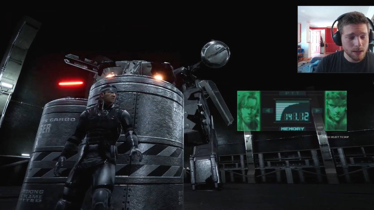 solid snake meat gear rex