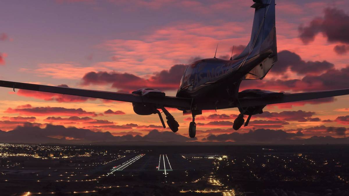 microsoft flight simulator plane